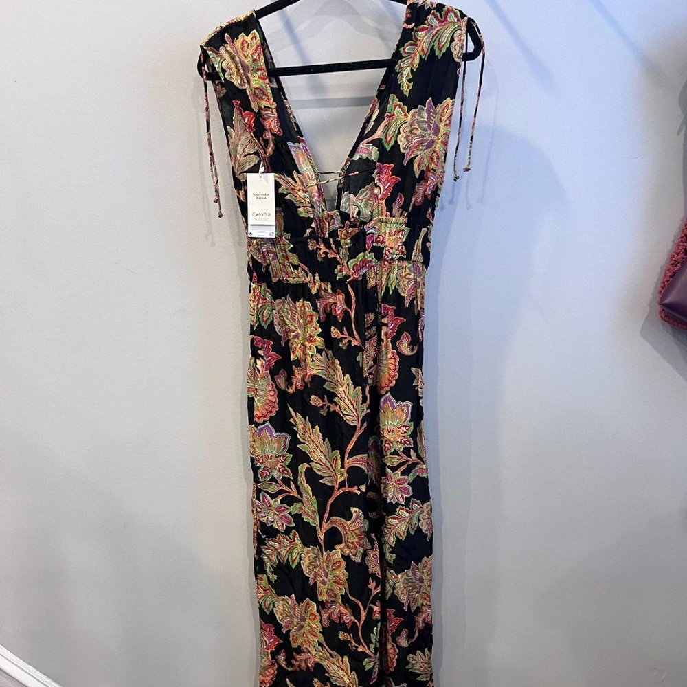 MANGO floral jumpsuit, size M, brand new